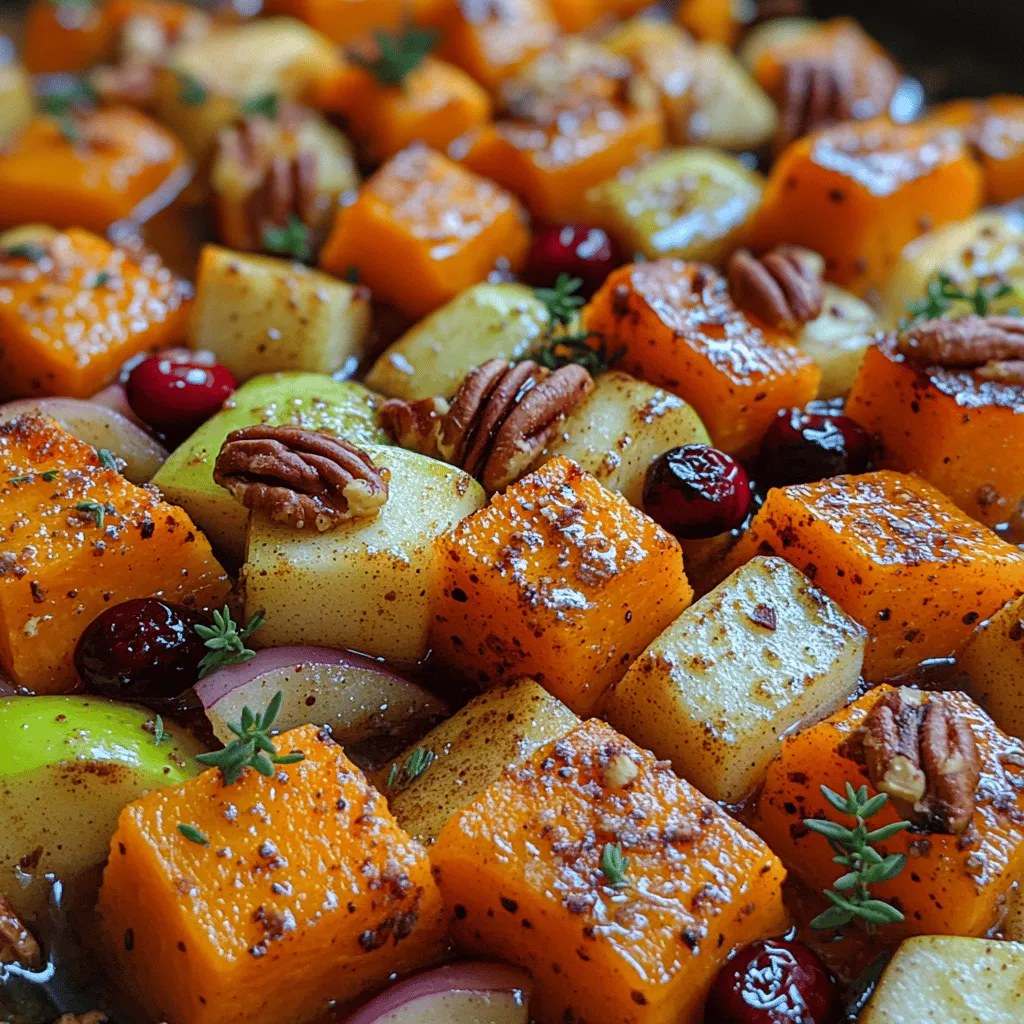 As the vibrant colors of autumn paint the landscape and the air takes on a crisp chill, our culinary preferences begin to shift towards heartwarming dishes that celebrate the season. The "One-Pan Butternut Squash & Apple Bake" is a delightful representation of this seasonal transition, combining the earthy sweetness of butternut squash with the tartness of fresh apples. This dish not only embodies the essence of fall but also serves as a nutritious, easy-to-prepare option perfect for family dinners, gatherings, or cozy evenings at home.