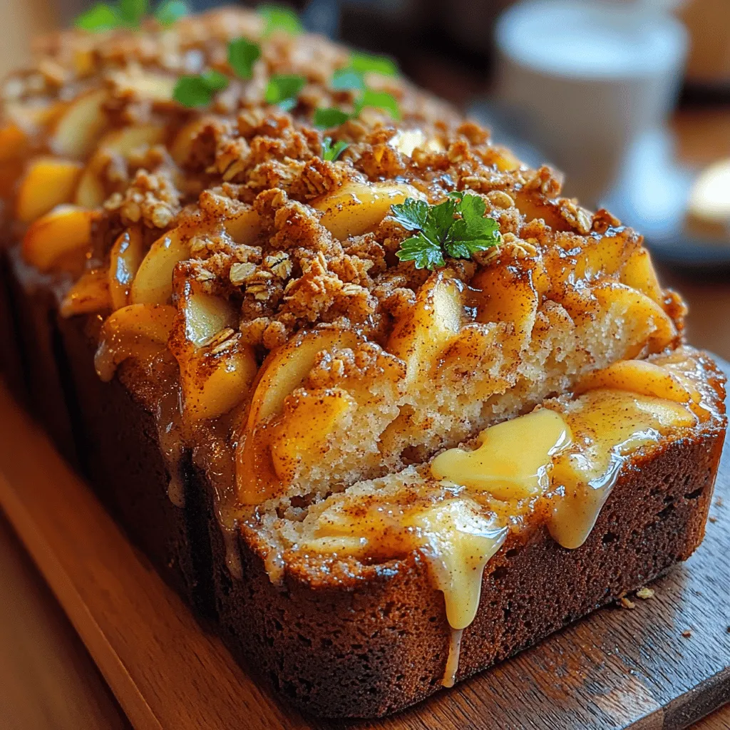 The Apple Crisp Cheesecake Bread is more than just a treat; it is an experience that brings together the best of both worlds. The crispiness of the apple topping combined with the creamy cheesecake layer nestled within a moist bread makes every bite a flavorful journey. This recipe is a fantastic way to celebrate apple season, utilizing fresh apples to create a dish that is both comforting and indulgent.