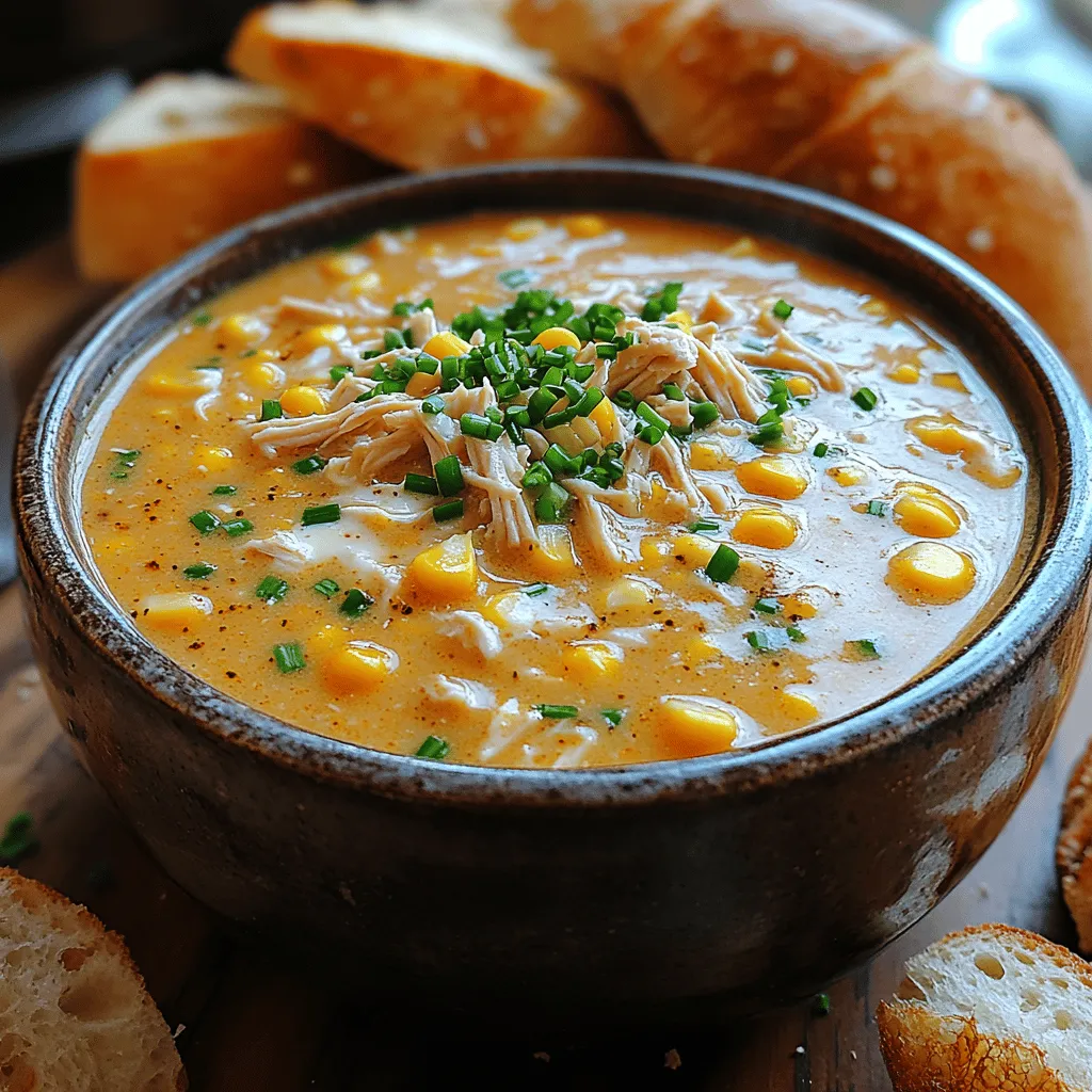 When the weather turns chilly and the nights grow longer, there's nothing quite like a warm bowl of creamy crockpot chicken corn chowder to bring comfort and satisfaction. This beloved dish artfully combines tender chunks of chicken, sweet corn, and a rich, creamy base, making it the ideal meal for cozy family dinners or gatherings with friends. The creamy texture and hearty ingredients provide not only nourishment but also a sense of home, enveloping you in warmth with every spoonful.