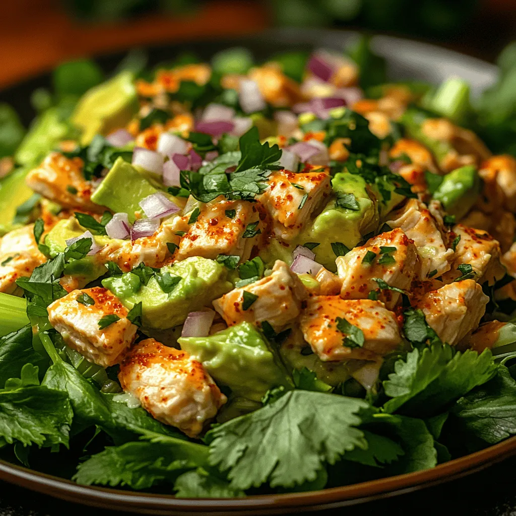 To truly appreciate the Creamy Avocado Chicken Salad, it's essential to understand the key ingredients that make this dish both flavorful and nutritious. Here’s a closer look at the components that come together to create this delightful salad.
