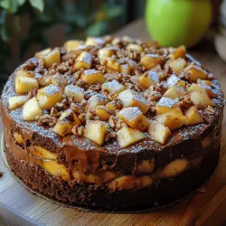 Imagine a cake that beautifully marries the rich, indulgent flavor of chocolate with the refreshing sweetness of apples. This is precisely what you get with the Cocoa Apple Delight Cake. A unique dessert that tantalizes the taste buds, this cake has quickly gained popularity among dessert aficionados looking for something extraordinary to serve at family gatherings, birthday parties, or even a casual afternoon tea. Its inviting aroma and delightful texture make it an instant crowd-pleaser, guaranteed to leave friends and family reaching for seconds.