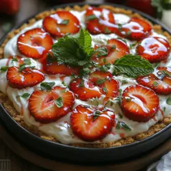 In the world of desserts, few things can compare to the convenience and satisfaction of a no-bake treat. No-bake desserts have taken the culinary scene by storm, offering a delightful escape from the heat of the oven while delivering incredible flavors and delightful textures. One such dessert that embodies the essence of summer is the No-Bake Strawberry Bliss Delight. This dessert is not only refreshing and light but also a beautiful showcase of seasonal strawberries, making it an irresistible choice for any occasion.
