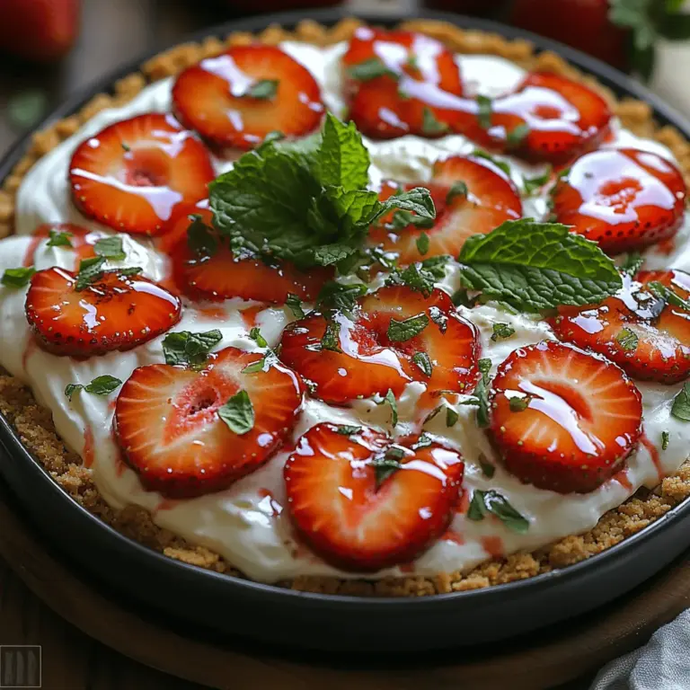 In the world of desserts, few things can compare to the convenience and satisfaction of a no-bake treat. No-bake desserts have taken the culinary scene by storm, offering a delightful escape from the heat of the oven while delivering incredible flavors and delightful textures. One such dessert that embodies the essence of summer is the No-Bake Strawberry Bliss Delight. This dessert is not only refreshing and light but also a beautiful showcase of seasonal strawberries, making it an irresistible choice for any occasion.