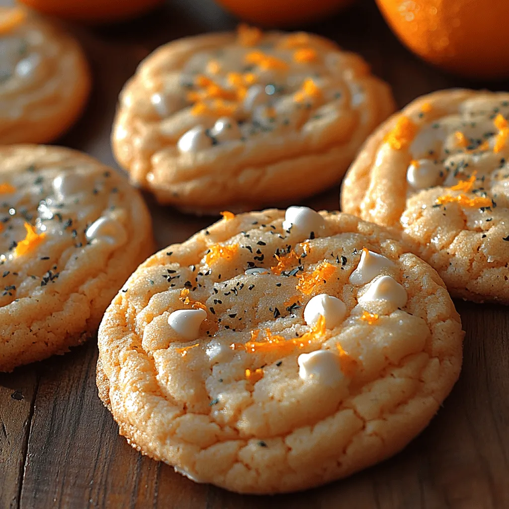 If you're looking for a delightful treat that brings a burst of sunshine to your baking, look no further than Creamsicle Orange Cookies. These cookies are a nostalgic tribute to the beloved summer treat, combining the classic flavors of an orange creamsicle with the comforting texture of a soft, chewy cookie. The sweet, citrusy notes of fresh orange zest and juice meld beautifully with the rich sweetness of sugar, creating a cookie that is both refreshing and indulgent.