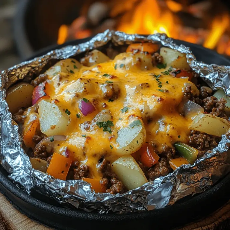 When it comes to outdoor cooking, nothing beats the warmth and camaraderie of sharing a meal around the campfire. One dish that perfectly encapsulates this experience is the Campfire Delight Hobo Casserole. This versatile recipe is not only ideal for camping trips but also makes for a convenient and satisfying meal at home. The beauty of the hobo casserole lies in its simplicity: a complete meal cooked in one pot that blends robust flavors with the ease of preparation.