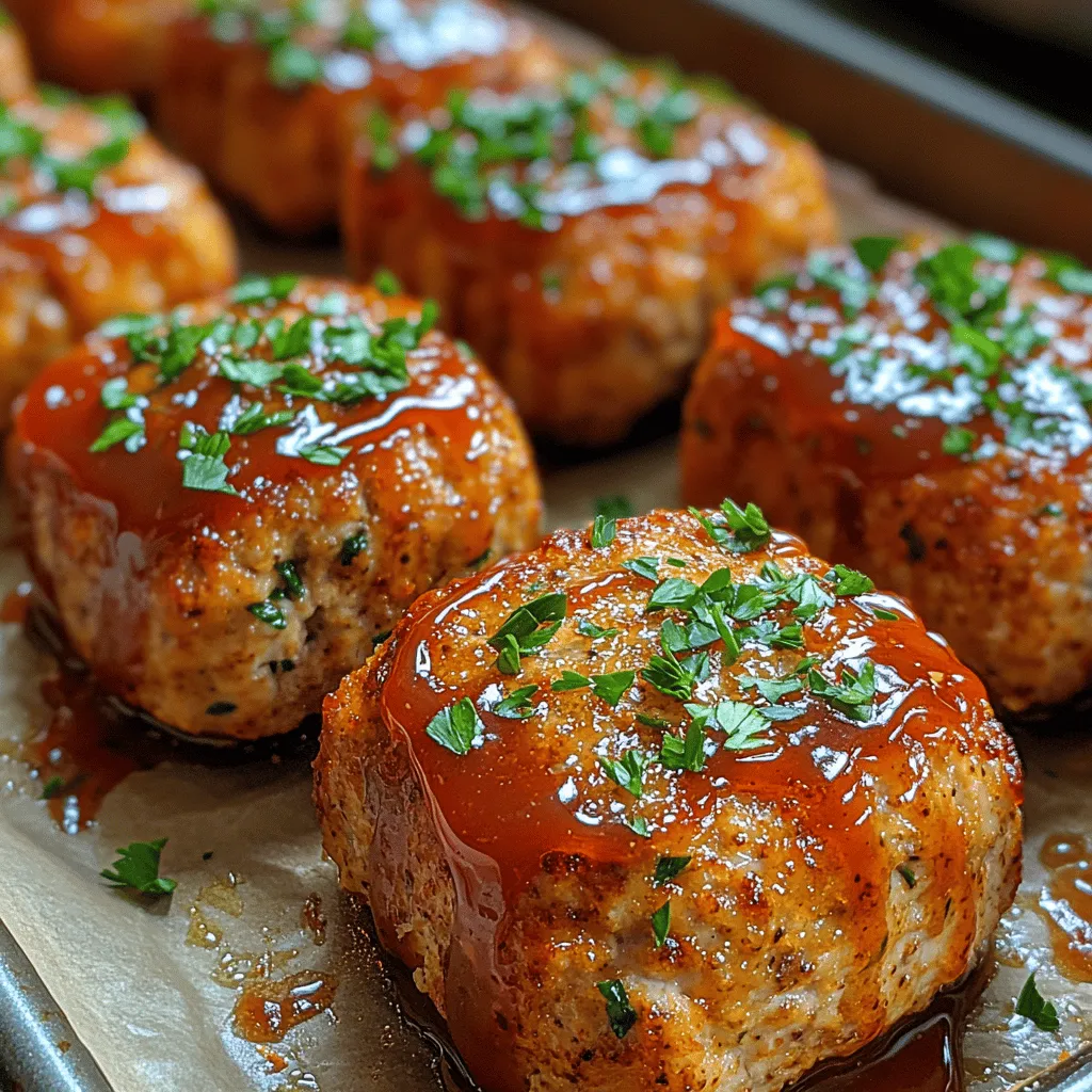 Are you in search of a meal that marries flavor, health, and convenience? Look no further than Savory Garlic Parmesan Chicken Meatloaves! This delightful dish transforms traditional meatloaf into a healthier, bite-sized option that is perfect for families and gatherings alike. With its rich flavors and wholesome ingredients, this recipe not only satisfies cravings but also aligns with the growing emphasis on healthy eating.