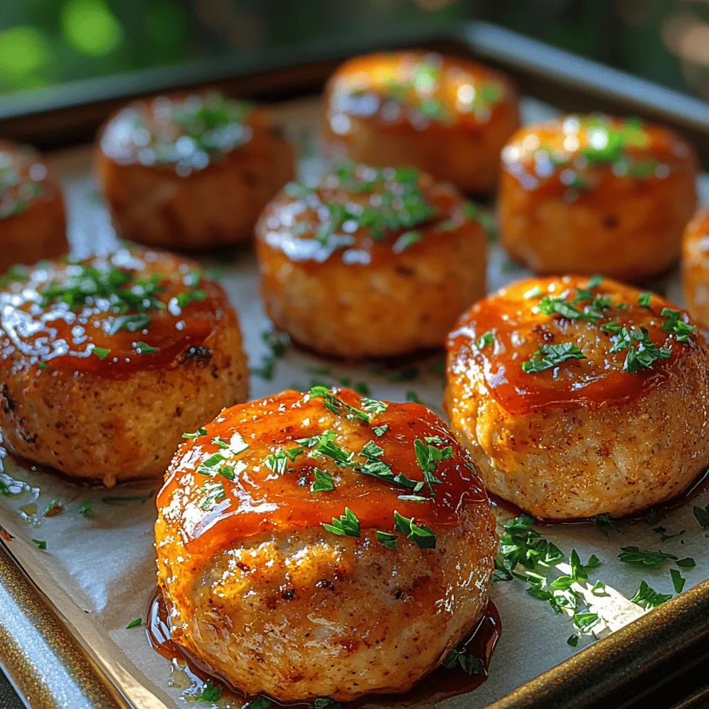 Are you in search of a meal that marries flavor, health, and convenience? Look no further than Savory Garlic Parmesan Chicken Meatloaves! This delightful dish transforms traditional meatloaf into a healthier, bite-sized option that is perfect for families and gatherings alike. With its rich flavors and wholesome ingredients, this recipe not only satisfies cravings but also aligns with the growing emphasis on healthy eating.