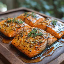 Salmon is a culinary favorite for many, cherished not only for its rich and buttery flavor but also for its numerous health benefits. The Savory Balsamic Bliss Salmon recipe takes this beloved fish to new heights with a delightful balsamic glaze that strikes a perfect balance between savory and sweet. This dish is not only easy to prepare but also delivers a sophisticated taste that can impress even the most discerning palates.