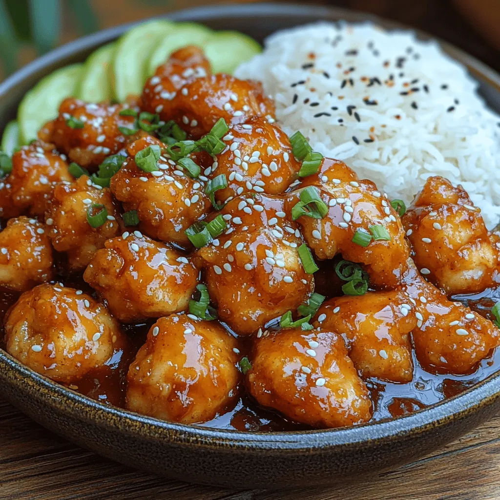 Delve into the world of Asian cuisine with our Delightfully Crispy General Tso’s Chicken recipe. This beloved dish, celebrated for its perfect blend of flavors and textures, has made its way into the hearts (and stomachs) of food lovers around the globe. The primary components of General Tso's Chicken are tender, juicy chicken thighs enveloped in a crispy coating, all coated in a savory sauce that strikes a delightful balance between sweet, spicy, and tangy flavors. Whether you’re looking to impress your family at a cozy dinner or simply craving a comforting meal after a long day, this recipe will guide you through every step of creating this classic dish in your own kitchen.