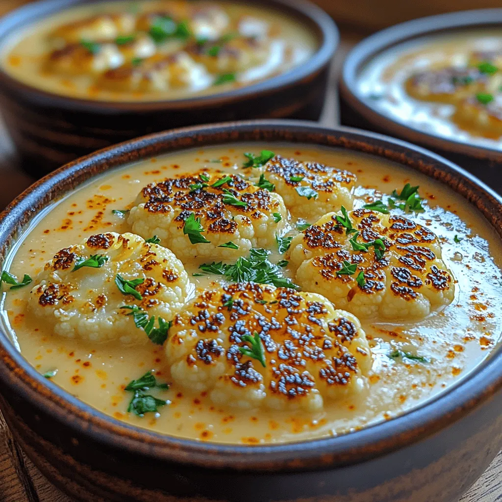 As the chill of autumn ushers in cozy evenings, there’s nothing quite like a warm bowl of soup to envelop you in comfort. Among the myriad of soup recipes, Creamy Roasted Garlic Cheddar Cauliflower Soup stands out as a rich and satisfying option that is perfect for any season. This dish marries the robust flavors of roasted garlic and sharp cheddar cheese with the subtle nuttiness of cauliflower, creating a velvety texture that warms the soul.