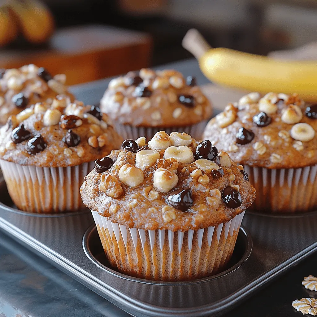 Highlighting the core components of the recipe allows readers to understand what makes these muffins not only tasty but also healthy. Each ingredient plays a significant role in the overall flavor and texture of the Banana Bliss Oatmeal Muffins. Let's take a closer look at these essential ingredients.