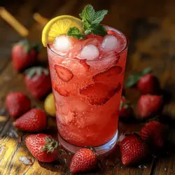 As the summer sun heats up the days, nothing beats a refreshing drink that delights the senses and cools the body. Among the myriad of summer beverages, Frosty Strawberry Lemonade Bliss stands out as a quintessential favorite. This delightful concoction combines the sweet, juicy flavor of strawberries with the bright, zesty notes of fresh lemons, creating a drink that is as refreshing as it is delicious. With its vibrant color and invigorating taste, Frosty Strawberry Lemonade Bliss is the perfect beverage for summer picnics, backyard barbecues, or simply lounging by the pool.
