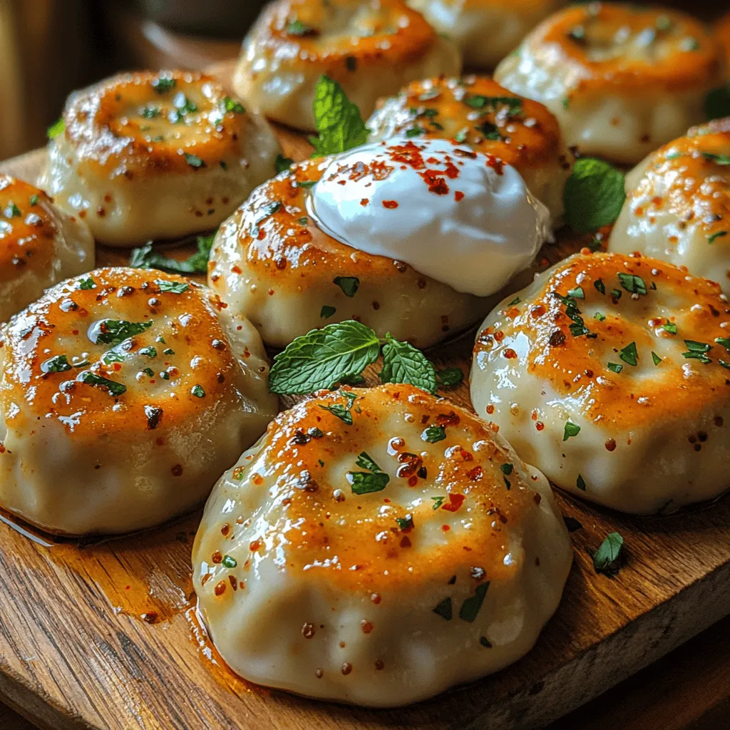 Manti is a traditional Turkish dish that embodies the essence of home cooking. Originating from Central Asia, it is believed that Manti made its way to Turkey via the Silk Road, evolving over centuries into a beloved staple. Each region of Turkey boasts its own take on this delightful dumpling, often reflecting local ingredients and cooking methods. For instance, in Kayseri, Manti is typically smaller and served with a garlicky yogurt sauce, while in other areas, they may be larger and accompanied by a spicy tomato sauce.