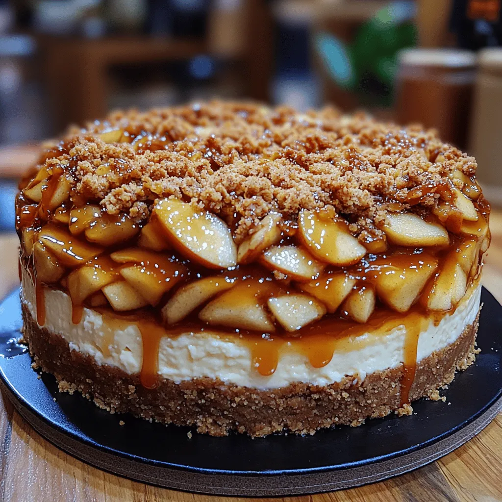 Imagine a dessert that perfectly marries the creamy, rich flavors of cheesecake with the warm, comforting essence of caramelized apples. The Crispy Caramel Apple Delight Cheesecake is not just a treat for the palate; it’s a feast for the eyes and a celebration of seasonal ingredients. With its multi-layered composition, this cheesecake offers a delightful contrast of textures and flavors that will impress your family and friends.