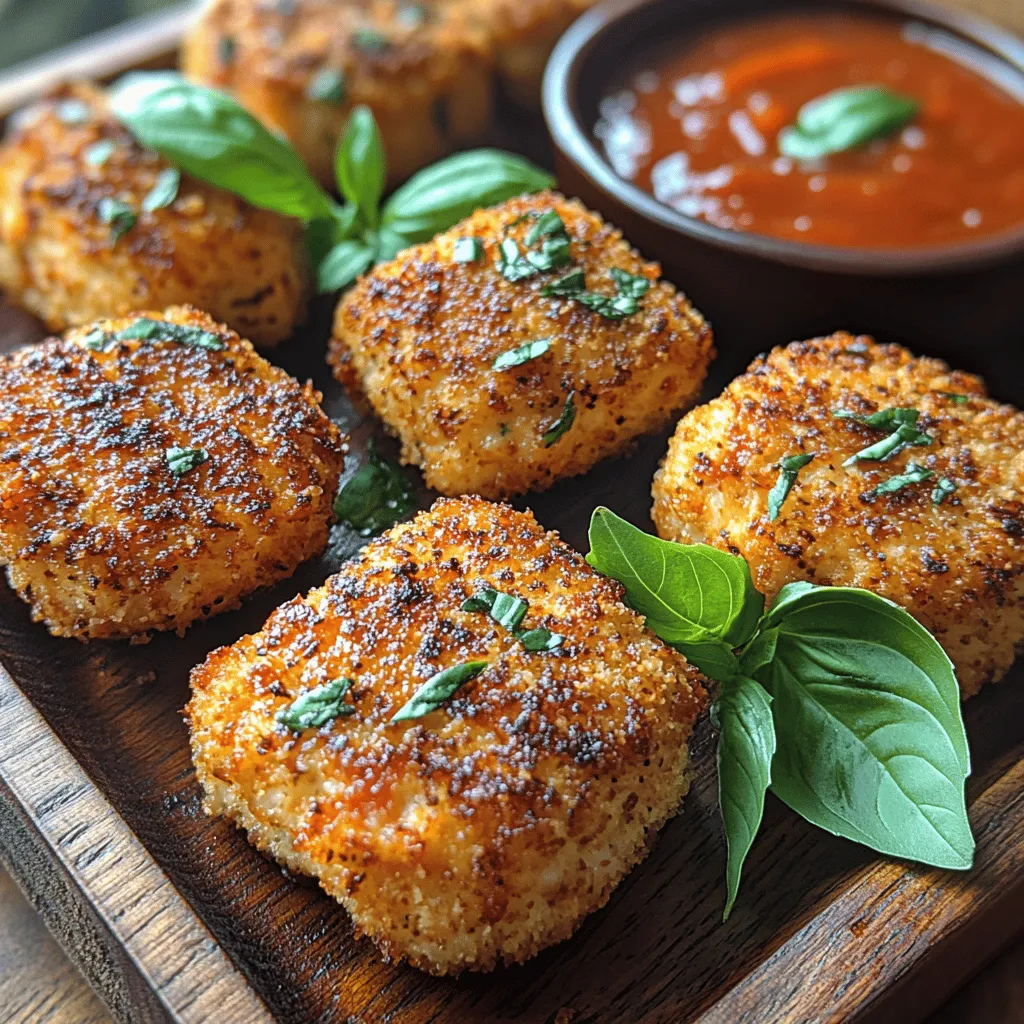 Creating the perfect Crispy Chicken Parmesan Bites starts with understanding the ingredients that come together to create this delightful dish. Each component plays a crucial role in flavor, texture, and overall enjoyment. Let’s delve into the essential ingredients that you will need for this recipe.