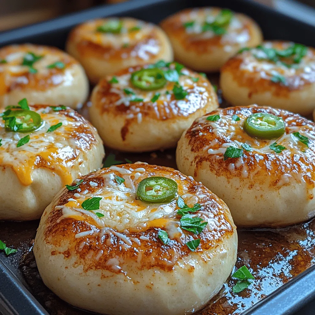 Garlic Parmesan Cheeseburger Bombs are the ultimate indulgence for those who crave the rich, savory flavors of a classic cheeseburger but want to experience it in a delightful, bite-sized format. This recipe takes the beloved elements of a cheeseburger—juicy beef, gooey cheese, and aromatic garlic—and envelops them in a soft, buttery dough, resulting in a mouthwatering snack that’s perfect for any gathering. Whether you're hosting a game day party, a casual get-together, or simply indulging in a cozy night at home, these bombs are sure to impress your guests and satisfy your cravings.