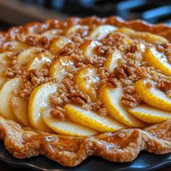 Pies have long held a cherished place in culinary traditions around the world, symbolizing comfort, celebration, and togetherness. From the classic apple pie to the rich chocolate cream pie, these delectable desserts have the unique ability to evoke nostalgia and warmth. As a staple in many households, pies are often found gracing tables during holidays, family gatherings, and special occasions. Today, we invite you to explore a delightful twist on traditional fruit pies: the Maple Vanilla Walnut Pear Pie.