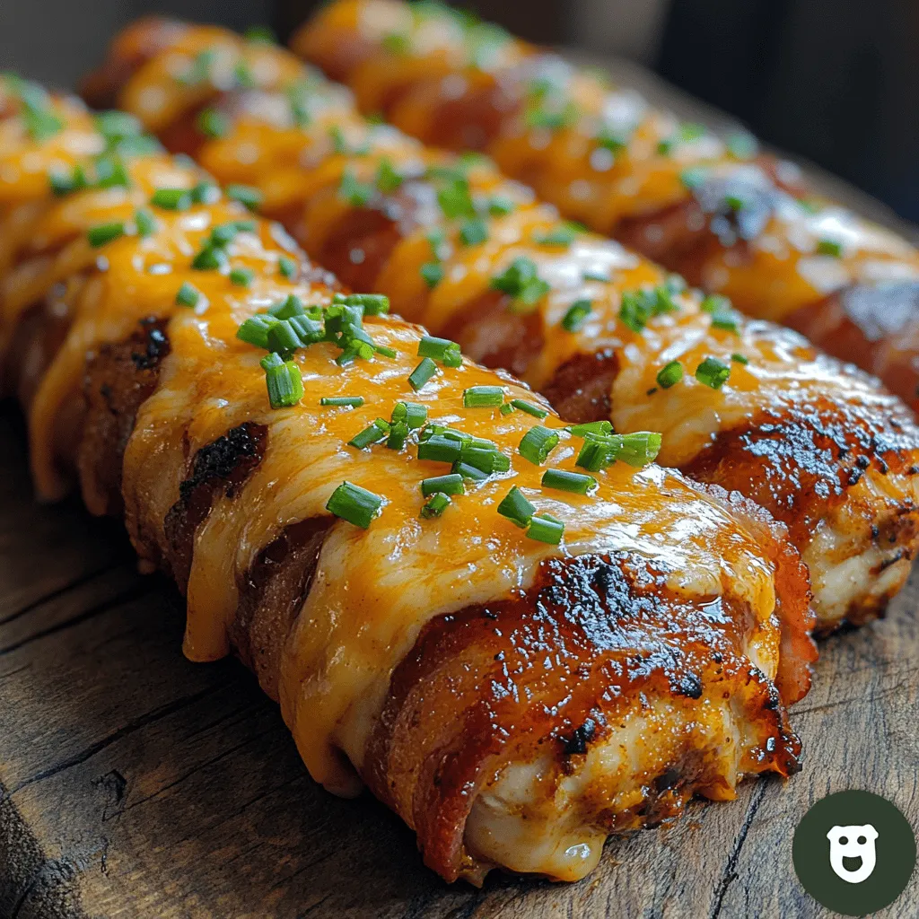 If you’re on the hunt for a mouthwatering dinner that’s sure to impress your family and friends, look no further than BBQ Bacon Cheddar Chicken. This dish combines the succulent flavors of juicy chicken breasts with the irresistible crunch of crispy bacon, topped off with a generous helping of melty cheddar cheese and tangy barbecue sauce. Not only does this recipe deliver an explosion of flavors, but it also offers a simple and straightforward method for preparing a delightful meal that’s perfect for any occasion—be it a family dinner, a casual gathering, or a weekend barbecue.