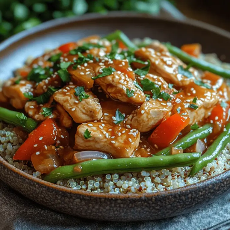 In our fast-paced world, the importance of balanced meals cannot be overstated. We often find ourselves searching for quick yet nutritious options that not only satisfy our hunger but also nourish our bodies. Enter the Wholesome Chicken & Green Bean Delight—a delightful dish that embodies health, flavor, and convenience. This recipe is designed to deliver a wholesome meal that’s rich in protein, loaded with vitamins, and bursting with flavor, all while being easy to prepare.