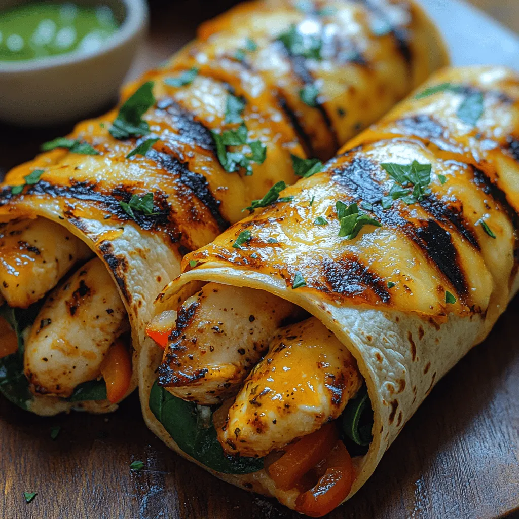 What makes Cheesy Garlic Chicken Wraps so appealing? The answer lies in their rich flavor profile, which masterfully combines the robust taste of garlic, the creaminess of melted cheese, and the freshness of vibrant vegetables. Each bite is an explosion of savory goodness that is sure to satisfy your cravings while also providing essential nutrients.