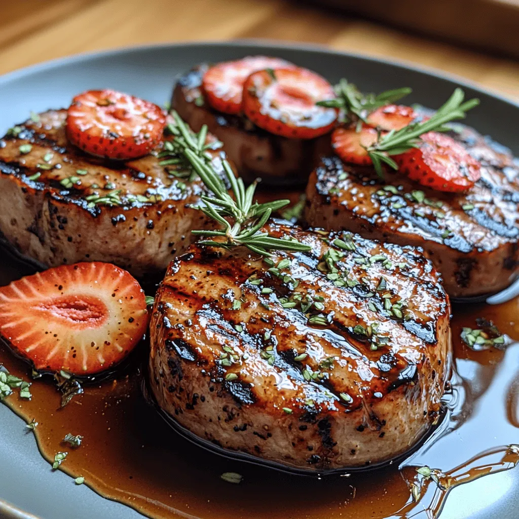 Grilled pork tenderloin has become a staple in many households, celebrated for its tender texture and rich, savory flavor. This cut of meat is not only succulent but also incredibly versatile, making it ideal for a variety of occasions—from casual family dinners to elegant summer barbecues and special celebrations. The allure of this particular dish, the Balsamic-Splashed Delight, lies in the unique combination of balsamic vinegar and honey that elevates the pork to extraordinary heights. The sweet and tangy marinade penetrates the meat, infusing it with a depth of flavor that is sure to impress anyone at your dining table.
