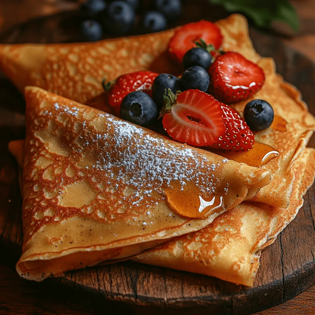 Crepes, those delicate and versatile pancakes, have won hearts all over the world with their light texture and endless possibilities. Originating from France, these thin pancakes can be filled or topped with a variety of ingredients, making them suitable for breakfast, dessert, or even a savory meal. The simplicity of the ingredients involved in crepe-making—essentially just flour, eggs, milk, and a few flavor enhancers—allows home cooks to create something extraordinary with minimal effort.