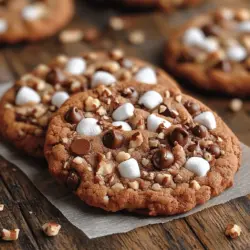 In the world of baking, few creations evoke the same sense of nostalgia and comfort as homemade cookies. Among these delightful treats, Choco-Mallow Delight Cookies stand out as an irresistible combination of rich chocolate flavor and gooey marshmallow goodness. These cookies are not just a dessert; they are a joyful experience that invites smiles, warmth, and a hint of childhood memories. Whether you’re hosting a gathering or enjoying a quiet evening at home, baking these cookies will fill your space with the delightful aroma of chocolate and sweetness, making them the perfect treat for any occasion.