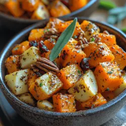 As the leaves begin to change and the air turns crisp, there’s an undeniable urge to indulge in comfort food that warms the soul. Enter the Warm and Cozy Butternut Squash Apple Delight, a dish that perfectly encapsulates the essence of the fall season. This delightful recipe marries the sweetness of roasted butternut squash with the tartness of fresh apples, creating a symphony of flavors that evoke feelings of nostalgia and warmth. Whether served as a side dish at Thanksgiving or as a comforting dessert on a chilly evening, this recipe is sure to become a staple in your autumn cooking repertoire.