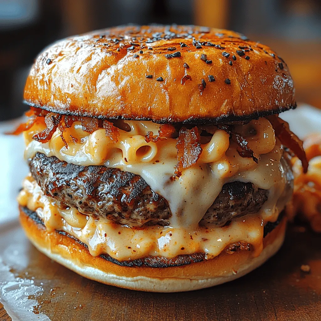 Imagine biting into a burger that not only satisfies your craving for a hearty meal but also brings the comforting flavors of mac and cheese right into the palm of your hand. The Ultimate BBQ Mac and Cheese Burger does just that, merging the iconic American barbecue experience with the beloved classic comfort food of mac and cheese. This delightful culinary creation is an irresistible fusion that appeals to food lovers and burger enthusiasts alike. It's perfect for summer cookouts, family gatherings, or any casual dining occasion where comfort food reigns supreme.