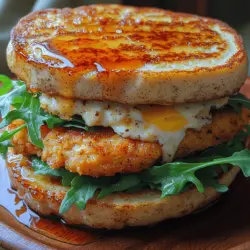The French Toast Chicken Sandwich is a culinary innovation that brilliantly marries sweet and savory flavors, creating a unique fusion that tantalizes the taste buds. Imagine biting into a golden-brown slice of French toast, only to discover it is layered with crispy fried chicken and melty cheese. This dish is not just a meal; it’s an experience that elevates any brunch or lunch occasion. As this sandwich gains popularity in diners and cafes, home cooks are eager to replicate this delightful creation in their own kitchens.