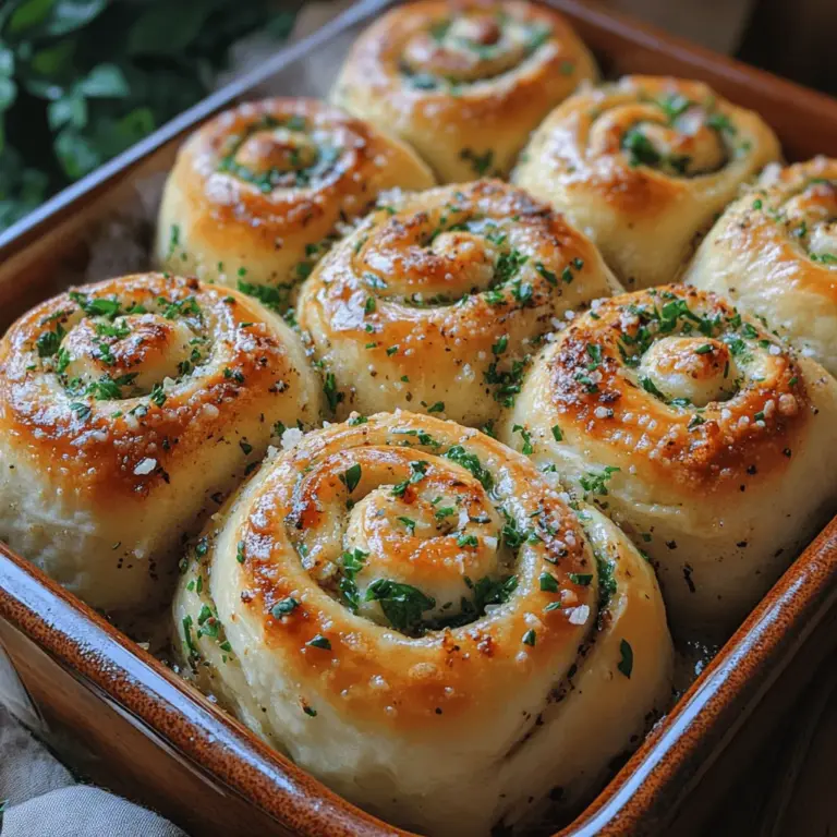 To create the perfect Herb & Garlic Swirl Rolls, it’s essential to understand the role of each ingredient in the recipe. This knowledge not only enhances your baking skills but also allows for potential substitutions or modifications based on personal preferences or dietary restrictions.