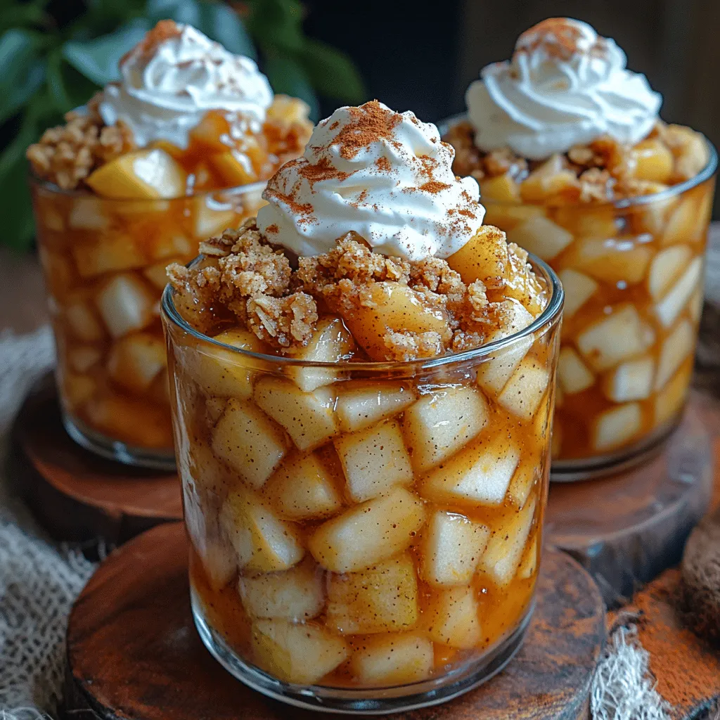 The Apfel-Crumble im Glas, or Apple Crumble in a Glass, is a delightful dessert that marries the warmth of baked apples with a crunchy topping, all served in an elegant glass. This modern twist on a classic dish is perfect for any occasion, whether it's a cozy family dinner or a more formal gathering. The simplicity of the recipe, combined with the comforting flavors of cinnamon and brown sugar, makes it an instant crowd-pleaser. Imagine digging into layers of tender, spiced apples, topped with a golden, crispy crumble, all beautifully presented in a glass jar. Not only does this dessert satisfy the palate, but it also adds a touch of sophistication to your dining experience.
