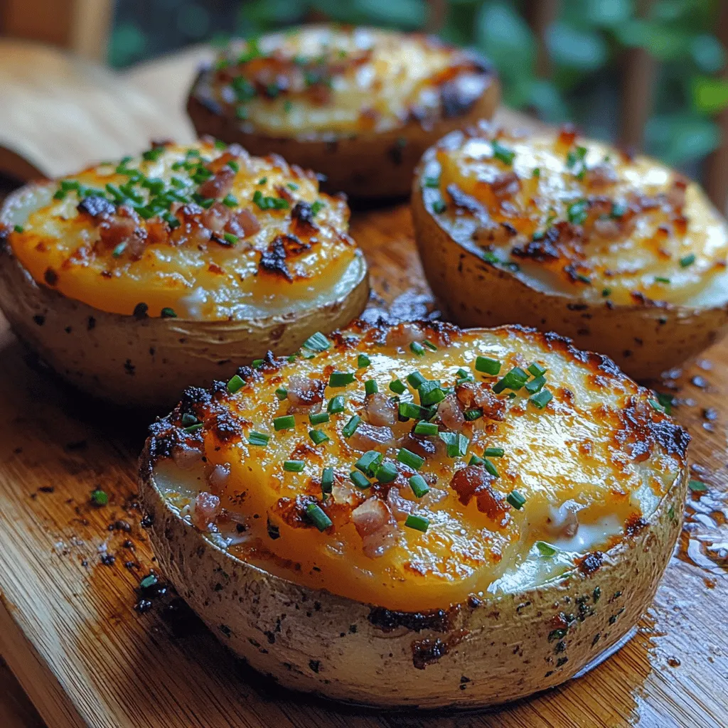 If you’re looking for a dish that marries comfort with sophistication, Flammkuchen-Style Stuffed Potatoes are sure to impress. This recipe combines the heartiness of baked potatoes with the rich, savory flavors of traditional Flammkuchen, a beloved dish from the Alsace region of France. Known for its thin crust topped with crème fraîche, onions, and lardons, Flammkuchen has captured the hearts of many. Now, imagine taking those iconic flavors and stuffing them into fluffy, baked potatoes—what’s not to love?