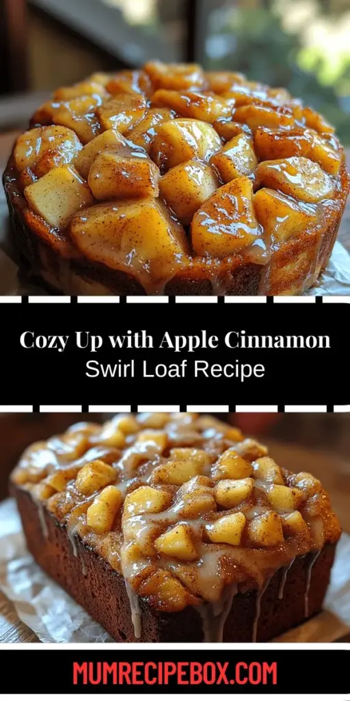 Discover the comforting charm of Apple Cinnamon Swirl Loaf, the perfect treat for autumn! This delightful recipe combines sweet apples and warm cinnamon, creating a cozy aroma that fills your kitchen. With its soft texture and stunning swirl, it’s perfect for brunch or a relaxing afternoon snack. Learn about the key ingredients, tips for baking success, and ways to customize this loaf with optional nuts or glazes. Enjoy a slice of warmth and flavor this season!