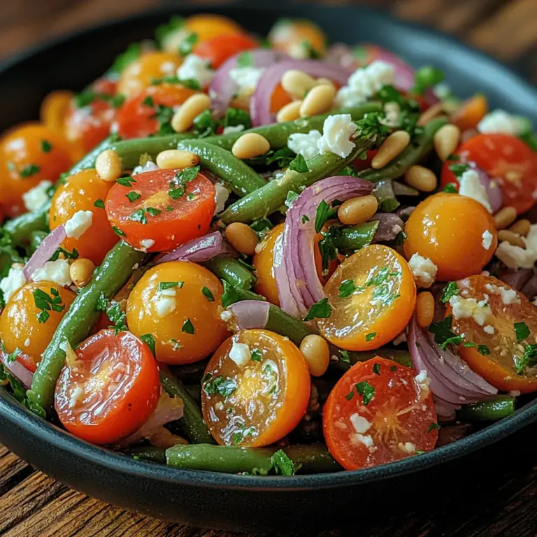 In recent years, salads have garnered immense popularity as a go-to choice for health-conscious individuals and culinary enthusiasts alike. With the growing emphasis on fresh ingredients and nutritious meals, salads have become synonymous with wellness, offering a plethora of flavors, textures, and colors. Among the myriad salad options, the Zesty Lemon Garlic Green Bean Salad stands out as a particularly vibrant and refreshing dish, perfect for any occasion, be it a casual family dinner, a summer picnic, or a festive gathering.