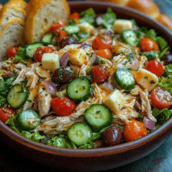 Italian Grinder Chicken Salad: A Fresh Take on a Classic Dish