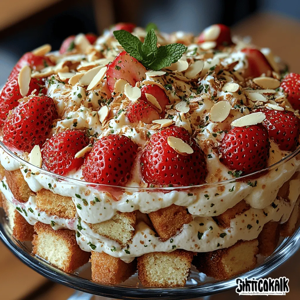 Welcome to the delightful world of Strawberry Shortcake Fluff Salad, a refreshing take on the traditional strawberry shortcake that has captured the hearts of dessert lovers everywhere. This light and airy treat offers a unique blend of flavors and textures, combining the natural sweetness of ripe strawberries with a creamy, luscious filling and soft cake. Whether you're planning a picnic, hosting a potluck, or simply enjoying a family gathering, this salad is sure to be a hit.