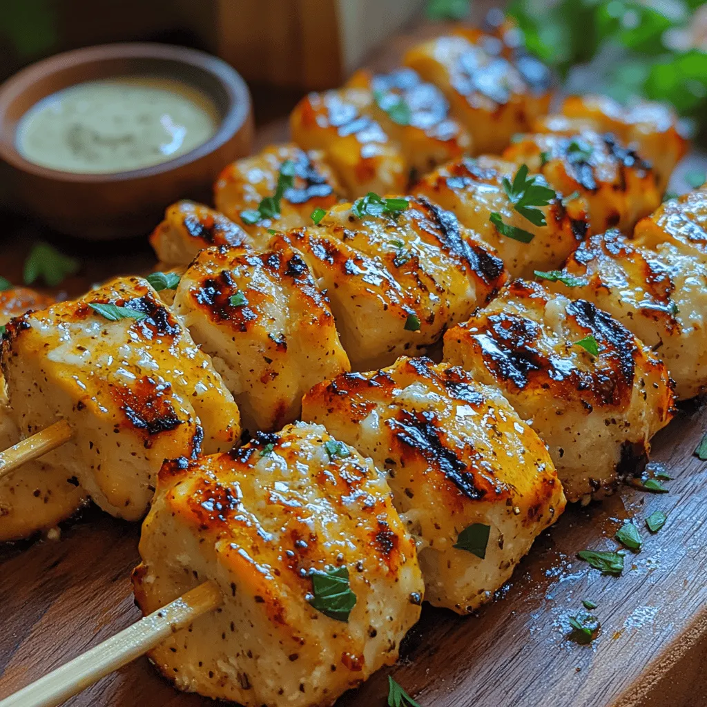Chicken skewers are a beloved dish that can transform any meal into a culinary adventure. Whether you're planning a family dinner, hosting a summer barbecue, or simply craving a quick and delicious snack, chicken skewers offer versatility and ease. They are not only easy to prepare but also a hit with both children and adults alike. This particular recipe for Ranch Garlic Parmesan Chicken Skewers takes the humble chicken skewer to new heights with a unique flavor combination that is sure to please any palate.