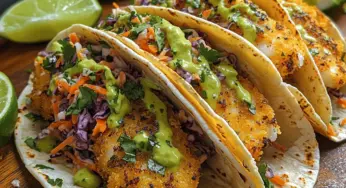 Crispy Fish Tacos with Cabbage Slaw: A Flavorful Recipe to Delight Your Taste Buds