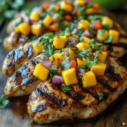 Grilled Chicken with Fresh Mango Chutney: A Perfect Summer Dish