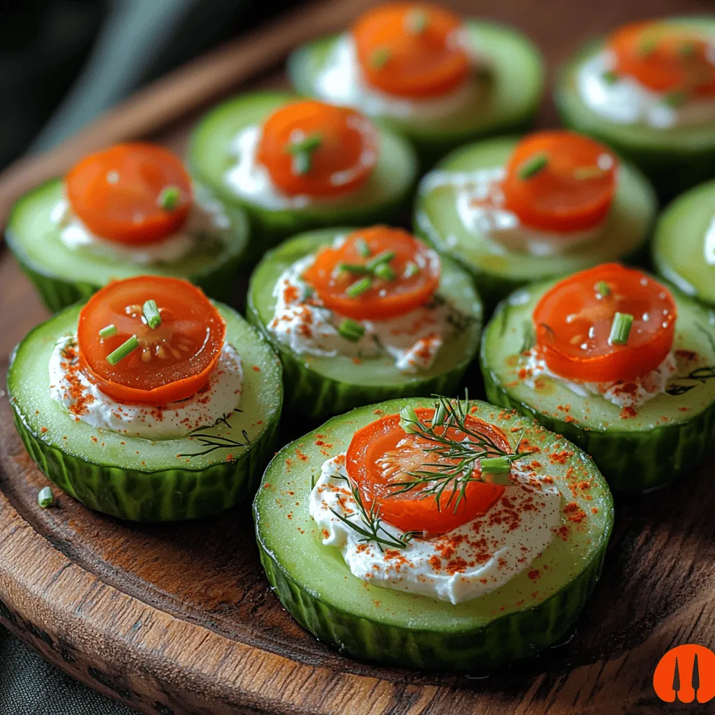 When it comes to appetizers that are both delightful and refreshing, Crisp Cucumber Herb Cream Cheese Cups stand out as a top choice. This recipe not only tantalizes the taste buds but also presents a vibrant and appealing aesthetic that can elevate any gathering. The combination of crunchy cucumbers, creamy herb-infused cheese, and a hint of citrus creates a harmonious balance of flavors that is perfect for a variety of occasions. Whether you're hosting a summer party, preparing for a picnic in the park, or simply looking for a light snack to enjoy at home, these cucumber cups offer versatility that caters to all tastes.