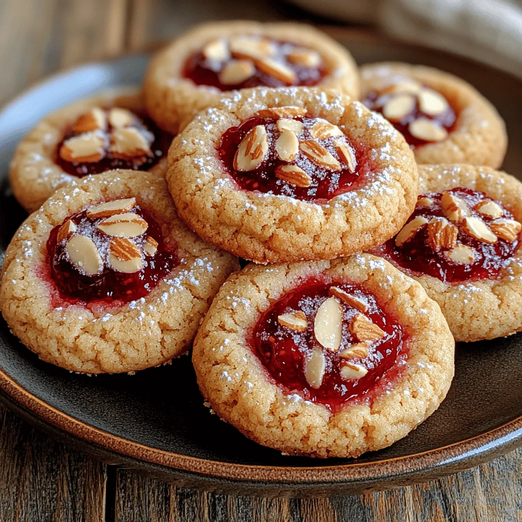 To achieve the perfect Raspberry Almond Thumbprint Cookies, it is essential to use high-quality ingredients. Each component plays a vital role in creating the desired texture and flavor profile. Let’s take a closer look at the essential ingredients that make this recipe shine.