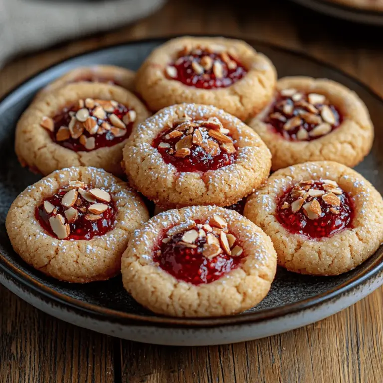 To achieve the perfect Raspberry Almond Thumbprint Cookies, it is essential to use high-quality ingredients. Each component plays a vital role in creating the desired texture and flavor profile. Let’s take a closer look at the essential ingredients that make this recipe shine.