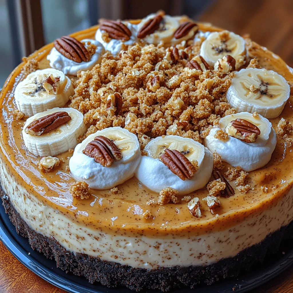If you're looking for a dessert that beautifully blends the creamy richness of cheesecake with the nostalgic flavors of banana pudding, look no further than the Banana Pudding Crunch Cheesecake. This delightful treat is not just a dessert; it’s a celebration of textures and tastes that appeals to both young and old alike. Its luscious layers of smooth cheesecake, velvety banana pudding, and a satisfying crunch topping make it a standout choice for gatherings, celebrations, or simply as a comforting indulgence at home.