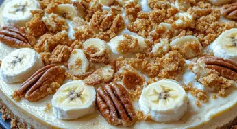 Banana Pudding Crunch Cheesecake Recipe