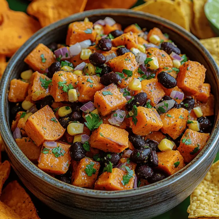 If you're on the lookout for a vibrant, delicious, and healthy appetizer, look no further than Sweet Potato Salsa Scoops. This dish not only tantalizes your taste buds with its colorful ingredients and zesty flavors but also packs a nutritional punch that is hard to resist. Perfect for gatherings, parties, or simply as a wholesome snack option, Sweet Potato Salsa Scoops combine the earthy sweetness of roasted sweet potatoes with the freshness of salsa, creating a delightful fusion that will impress your family and friends.