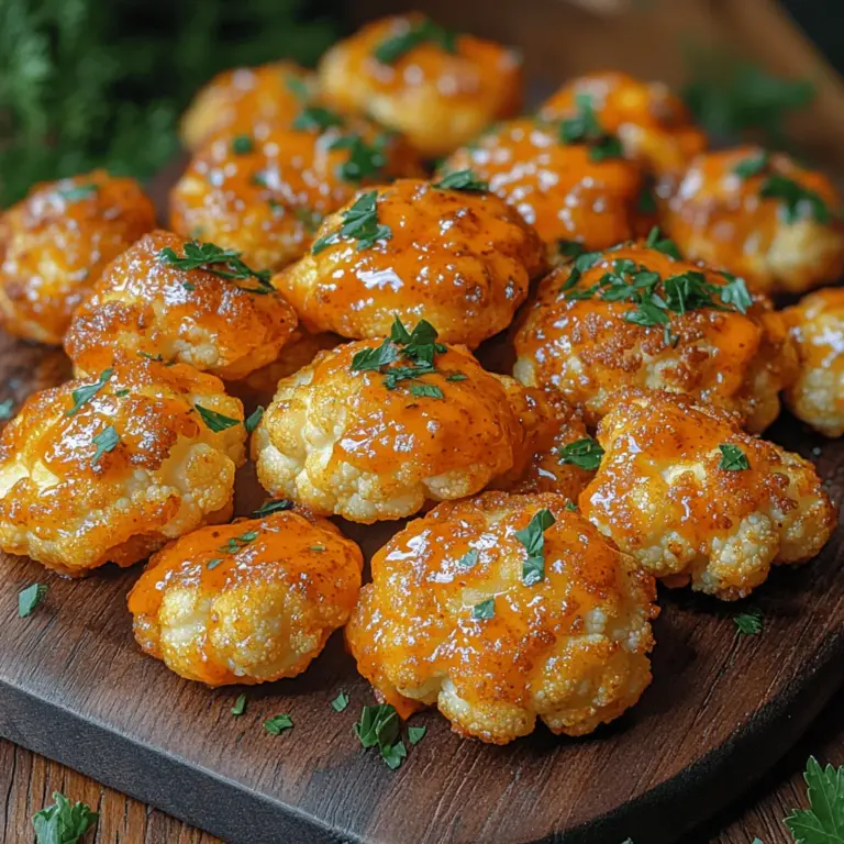 In recent years, air fryers have rapidly gained popularity as a game-changing kitchen appliance, revolutionizing healthy cooking for many households. These versatile machines allow you to enjoy your favorite fried foods with significantly less oil, resulting in lower fat content without sacrificing flavor or texture. Among the crowd-pleasers that air fryers can create, Spicy Crunchy Air Fryer Buffalo Cauliflower stands out as a deliciously plant-based alternative to traditional buffalo wings.