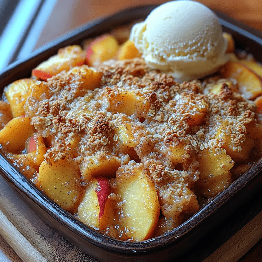 As summer arrives, the allure of fresh, juicy fruits becomes irresistible, and few desserts capture the essence of this season quite like peach desserts. The sweet aroma of ripe peaches wafting through the kitchen, their vibrant color, and the delightful taste make them a quintessential ingredient for warm-weather treats. One such dessert that stands out is Peach Crisp Delight, a sumptuous and comforting dish that elevates the humble peach into a spectacular finale for any meal.