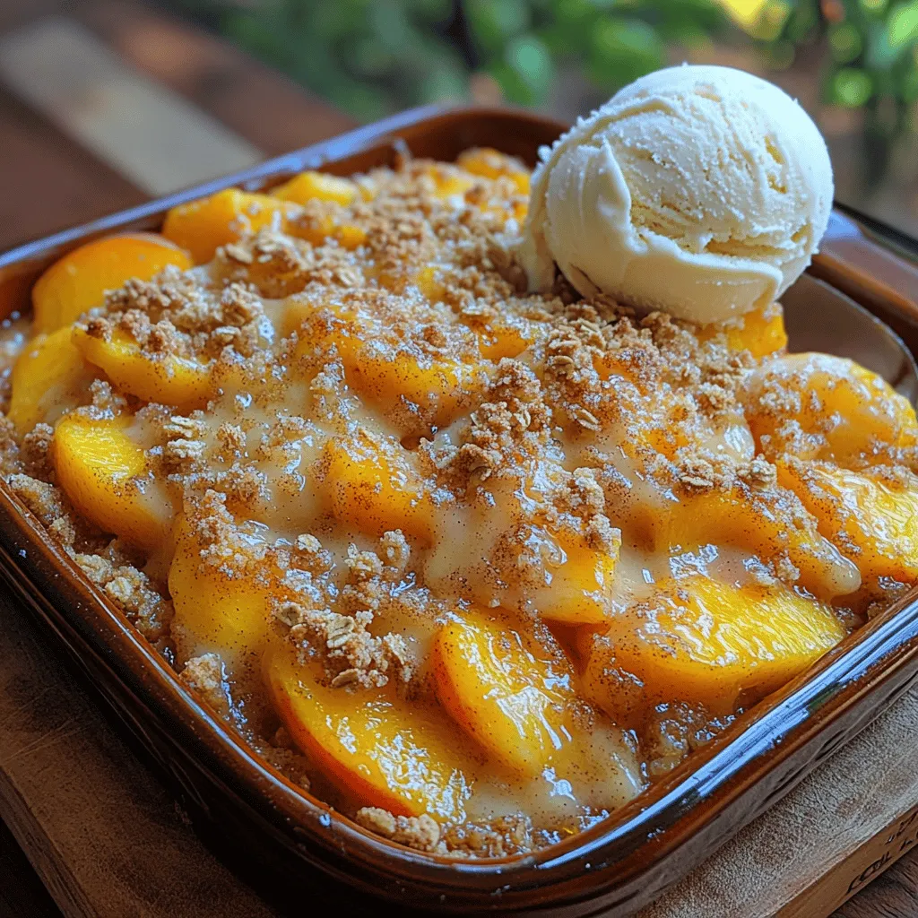 As summer arrives, the allure of fresh, juicy fruits becomes irresistible, and few desserts capture the essence of this season quite like peach desserts. The sweet aroma of ripe peaches wafting through the kitchen, their vibrant color, and the delightful taste make them a quintessential ingredient for warm-weather treats. One such dessert that stands out is Peach Crisp Delight, a sumptuous and comforting dish that elevates the humble peach into a spectacular finale for any meal.