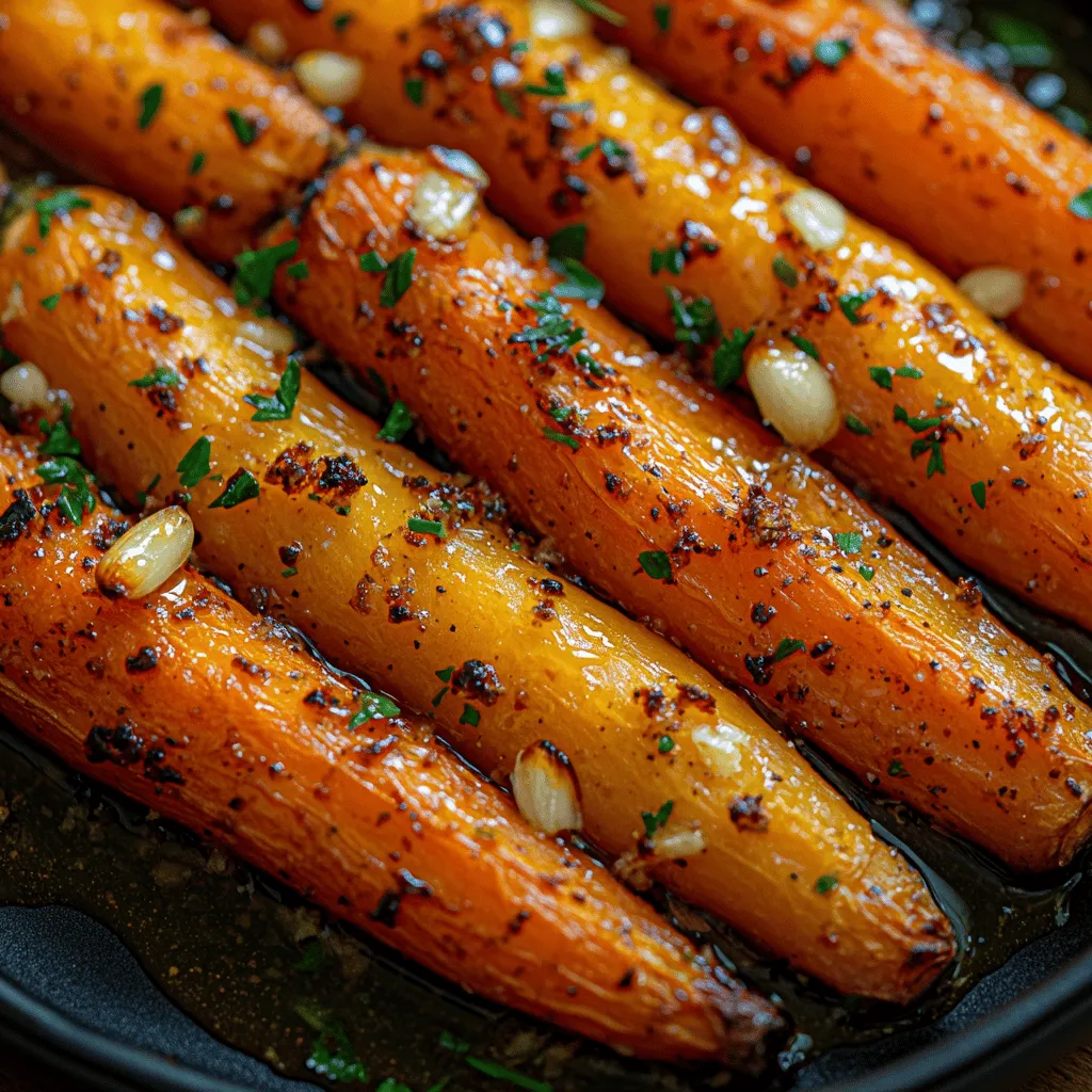 There’s something truly delightful about roasted carrots, especially when they’re enhanced with a touch of honey and garlic. This Sweet & Savory Honey Garlic Roasted Carrots recipe transforms humble vegetables into a mouthwatering side dish that can elevate any meal. Whether you're serving a fancy dinner or preparing a simple weeknight feast, these glazed carrots provide a harmonious blend of sweetness and savory depth that appeals to all palates.